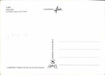 MODERN CARD Toulon the fountain places Freedom