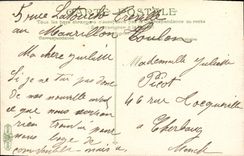 VINTAGE POSTCARD Toulon Places Puget Enfants