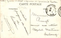 VINTAGE POSTCARD Toulon Places Puget