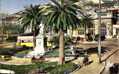 CPA Toulon Square de la Gare 