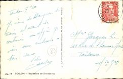 CPA Toulon Boulevard de Strasbourg 