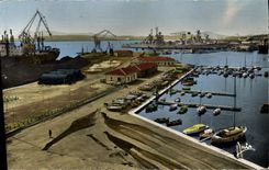 MODERN CARD Toulon Commercial Port Boats