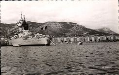 MODERN CARD Toulon armours It Richelieu the Quay Stalingrad Bateaux