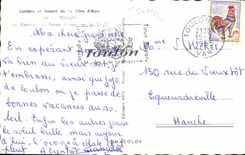 CPM Toulon La corniche du Faron Virage de la Croix 