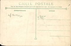 VINTAGE POSTCARD Toulon Street Emile Zola