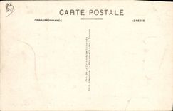 VINTAGE POSTCARD Maritime Toulon Arsenal the Quay of the Clock