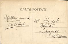 VINTAGE POSTCARD Toulon Careens Blindee Militaria