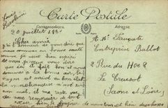 VINTAGE POSTCARD Toulon the Commercial Boats Quays and Port