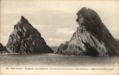CPA Toulon Les Sablettes Les rochers des 2 freres