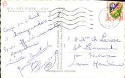 MODERN CARD Agay Baumette Camp-sites