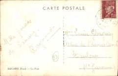 VINTAGE POSTCARD Sanary the Port