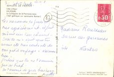 CPM Six Fours Le Collegiale de St Pierre es Liens Nef gothique sur sanctuaire roman