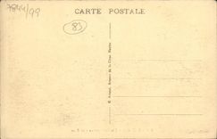 VINTAGE POSTCARD Toulon a Creek in the Brown Cape