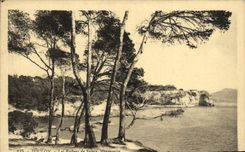 CPA Toulon Les rochers de Sainte Marguerite 