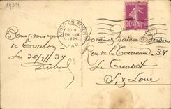 VINTAGE POSTCARD Toulon the Cronstadt Quay