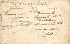 VINTAGE POSTCARD Toulon new barracks and panoramic sight Militaria