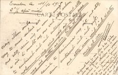 CPA Toulon Statue de Puget au Jardin de la Ville 