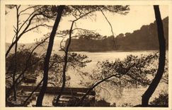 VINTAGE POSTCARD Toulon Against day in the Brown Cape