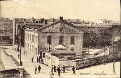 VINTAGE POSTCARD Toulon Barracks Lauter Militaria
