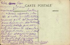 VINTAGE POSTCARD Toulon the Town hall and the Cross-section of the Port