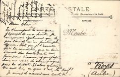 VINTAGE POSTCARD Toulon Church co. Marie