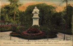 CPA Toulon Jardin de la Ville Statue de Pierre Puget par Injalbert 