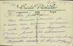 Bulevar de Toulon Mourillon de la POSTAL de la VENDIMIA del litoral ido de las palmeras que restauran el café