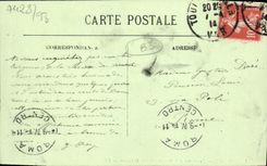 CPA Toulon Panorama et le Nouvel Hopital Militaire Militaria