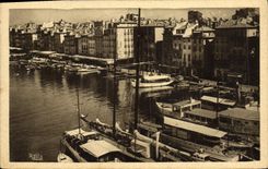 CPA Toulon Le Quai de Cronstadt 