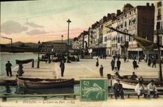 CPA Toulon Le Carre du Port 