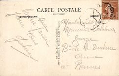 VINTAGE POSTCARD Toulon Under Wood Seaside