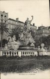 CPA Toulon Place de la Liberte Monument de la Federation