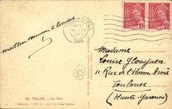 CPA Toulon Au Port Bateaux