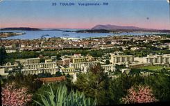 CPA Toulon Vue generale 