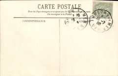 CPA Un Coucher de Soleil Bateau