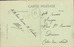 VINTAGE POSTCARD Maritime Toulon Arsenal Quay of the Clock