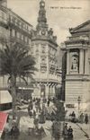 VINTAGE POSTCARD Toulon Savings bank