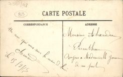 VINTAGE POSTCARD Toulon the Place of Freedom Palm trees