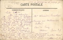 CPA Toulon Soleil couchant