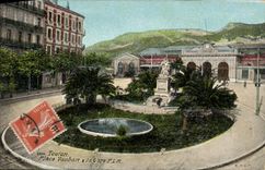 CPA Toulon Place Vauban la Gare P L M