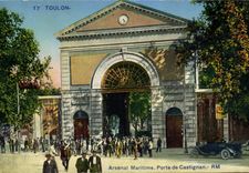 CPA Toulon Arsenal Maritime Porte de Castignan