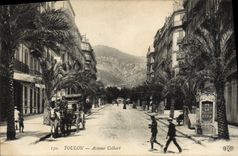 CPA Toulon Avenue Colbert 