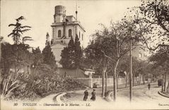 VINTAGE POSTCARD Toulon Observatory of the Navy