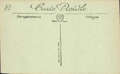 VINTAGE POSTCARD Toulon Museum and Library of the City