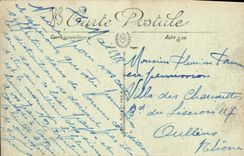 VINTAGE POSTCARD Toulon the Quay Cronstadt Boat