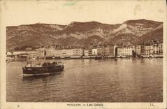 CPA Toulon Les Quais Bateau