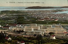 CPA Toulon Panorama de le Nouvel Hopital Militaire Militaria 