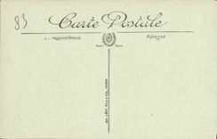 VINTAGE POSTCARD Toulon the Place of Weapons