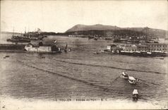 CPA Toulon Entree du Port Bateaux