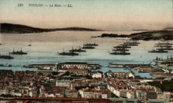 CPA Toulon La Rade Bateaux
